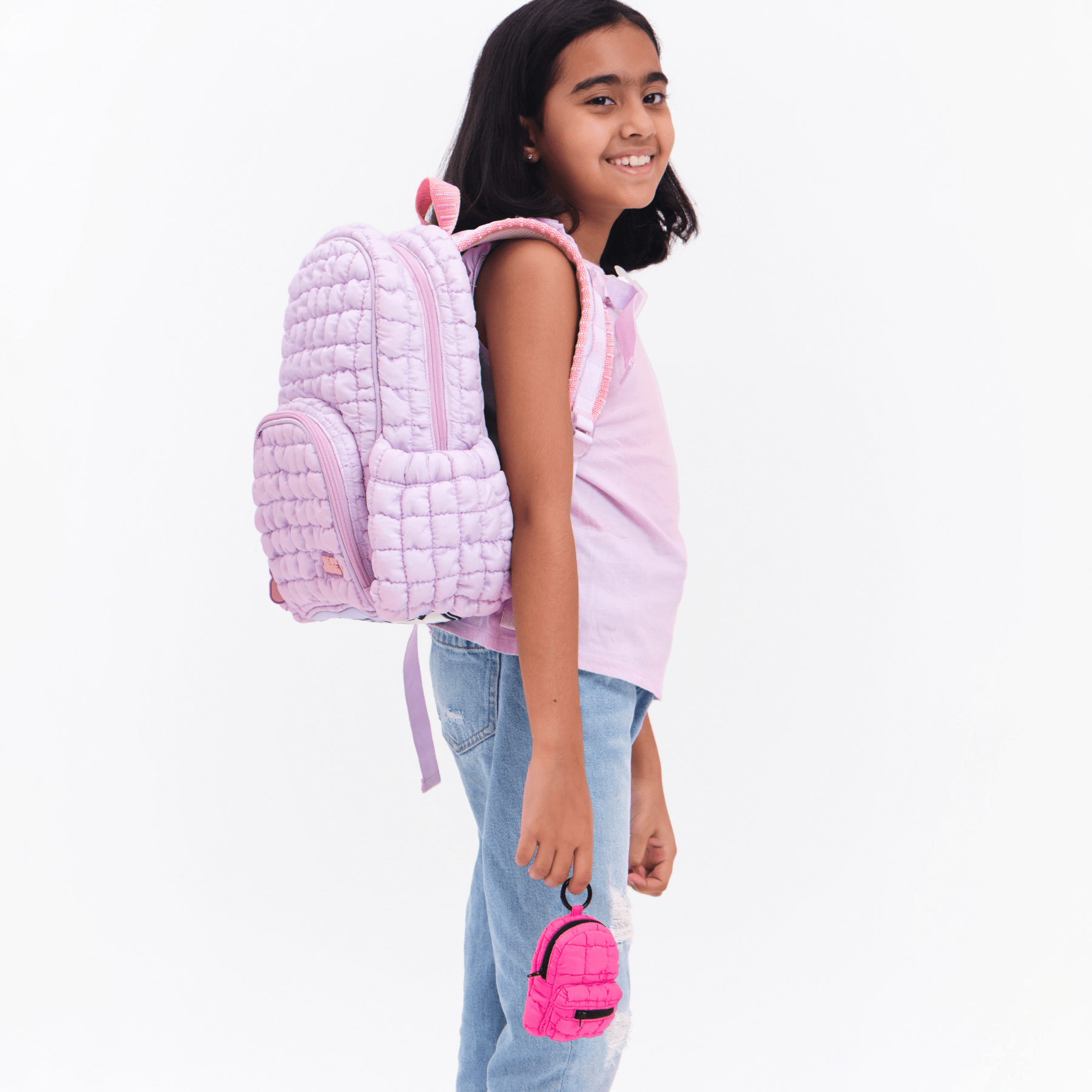 Boba Small Backpack - Lilac Bloom