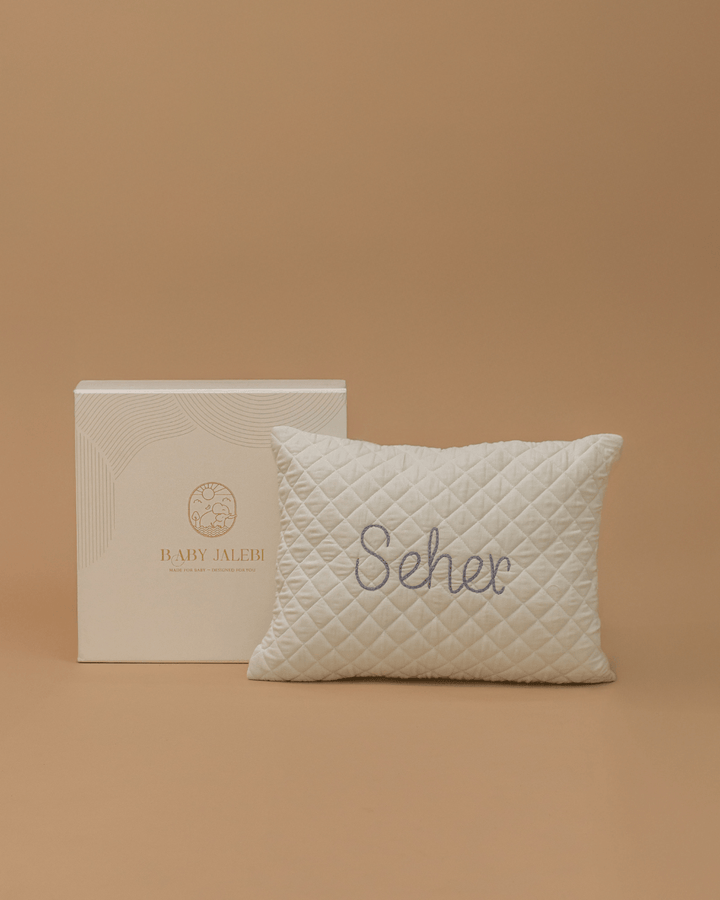 Baby Jalebi Baby Pillow Mint The Signature Personalised Pillow