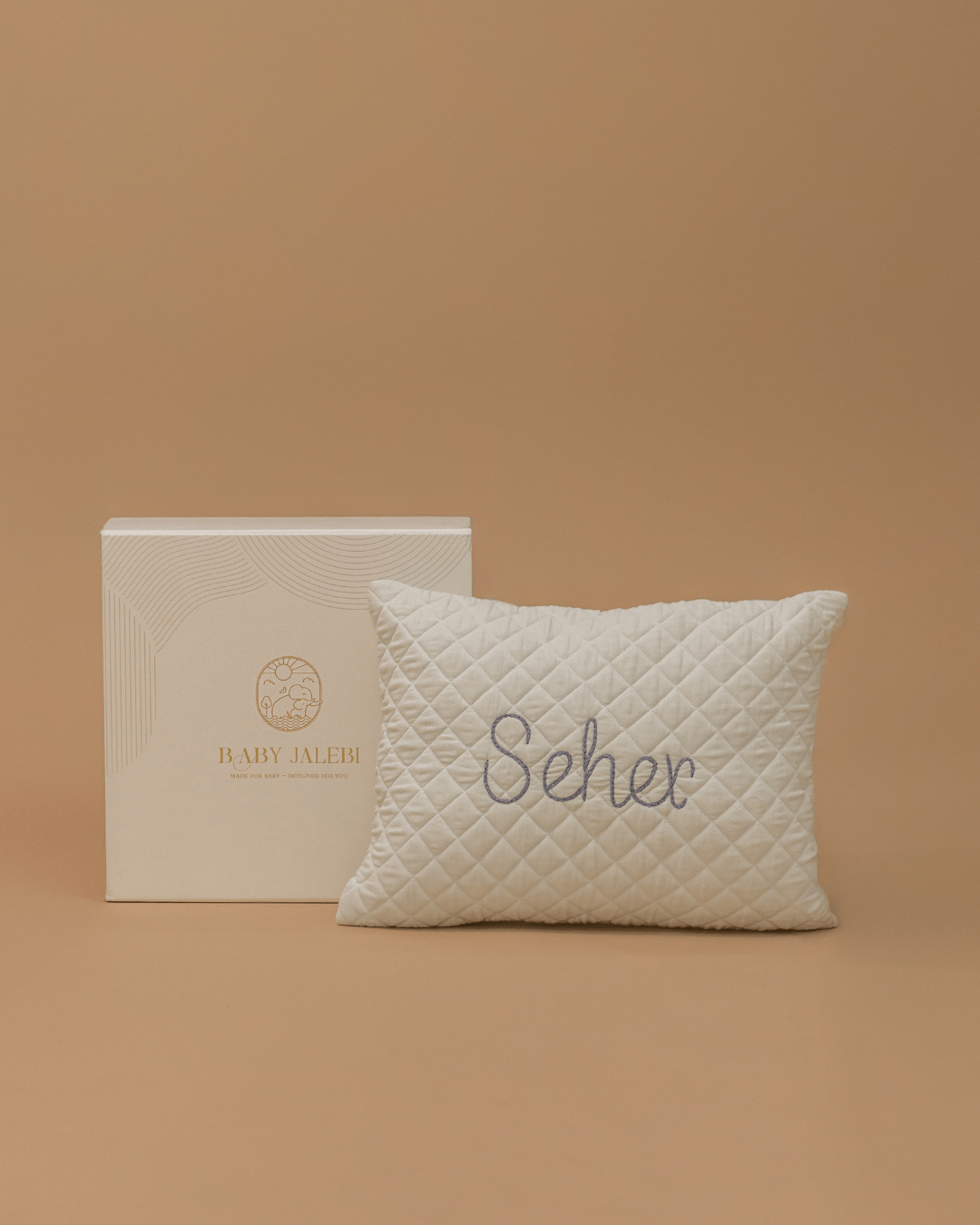 Baby Jalebi Baby Pillow Mint The Signature Personalised Pillow