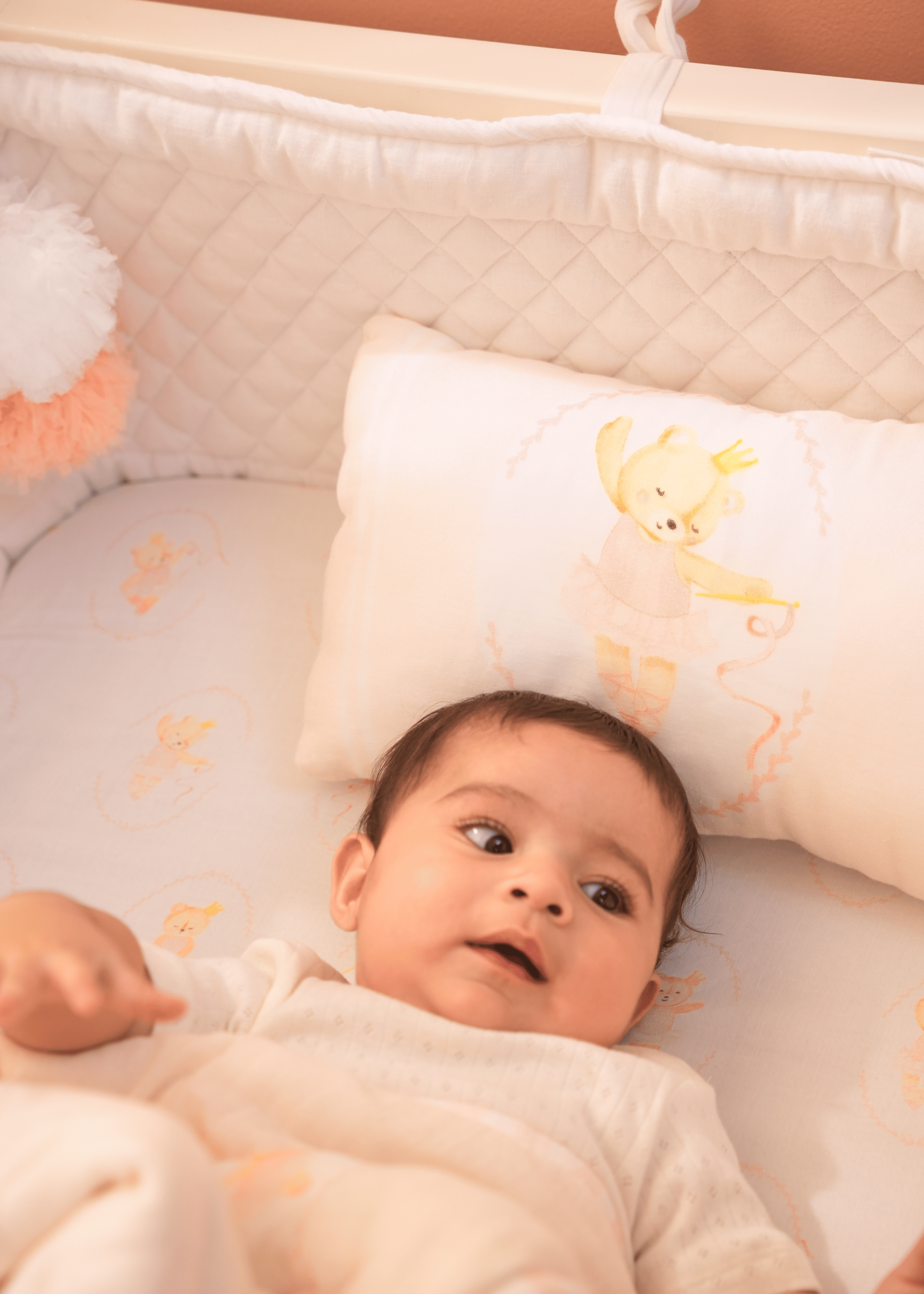 Baby Jalebi Baby Pillow Prima Ballerina Bear Baby Pillow