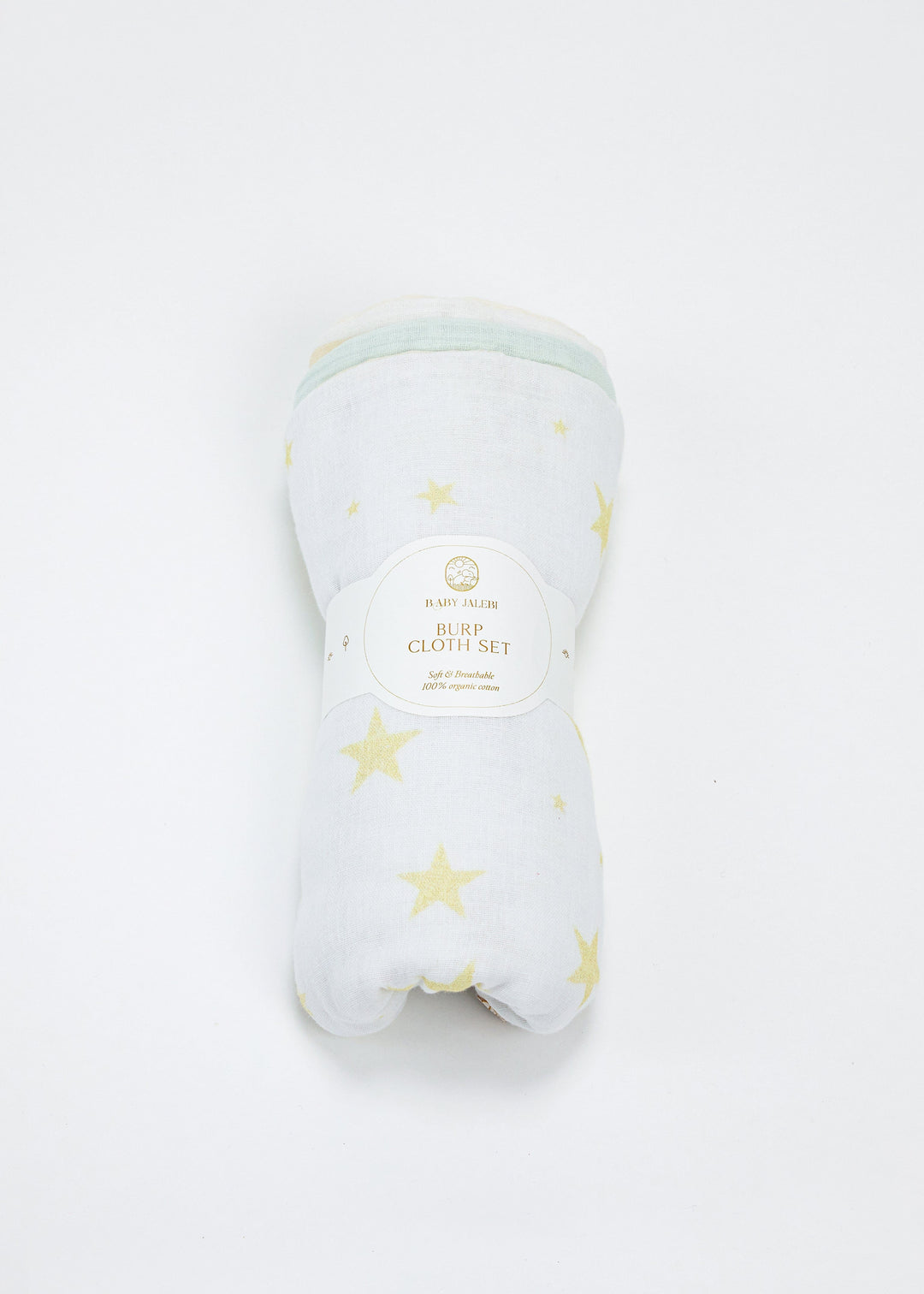 Baby Jalebi Baby & Toddler Luna Set of 3 Burp Cloths