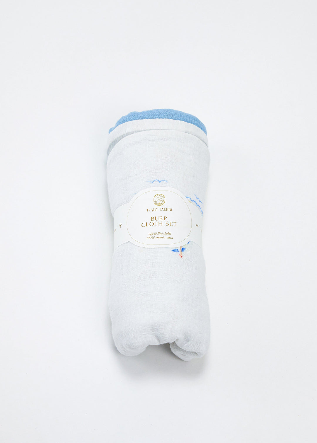 Baby Jalebi Baby & Toddler Riviera Set of 3 Burp Cloths