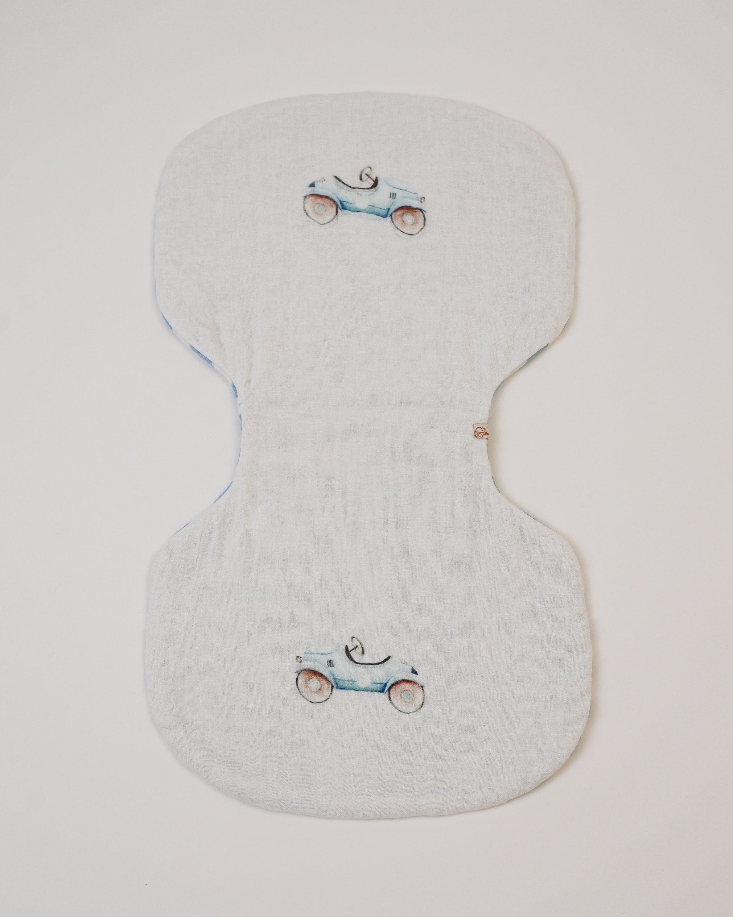 Baby Jalebi Baby & Toddler Set of 3 Burp Cloths Roadster + grey + Stripes