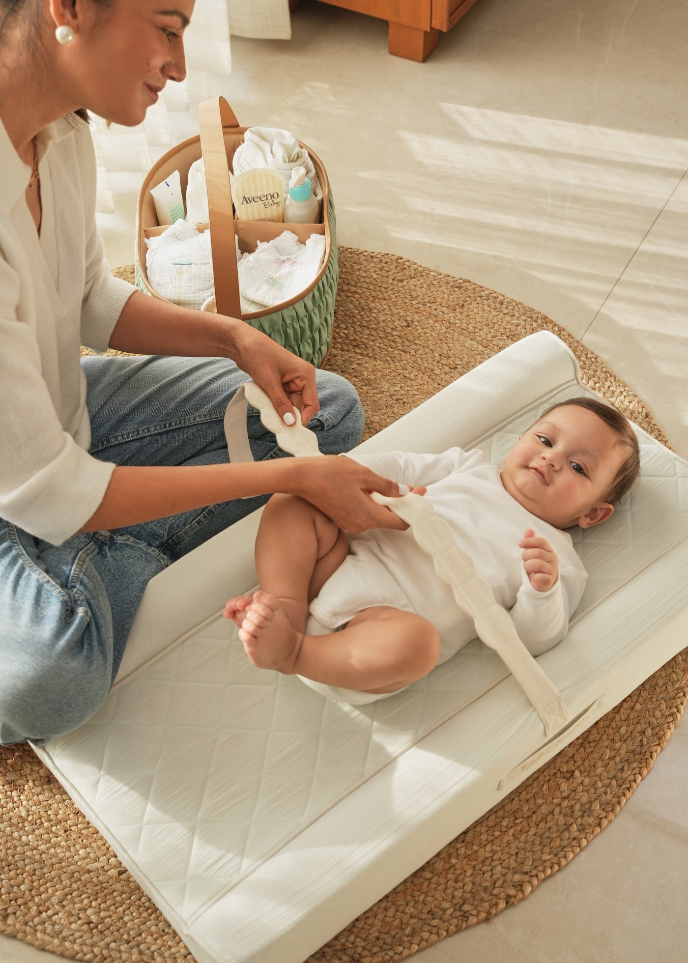 Baby Jalebi Baby & Toddler The Changing Station - Mint