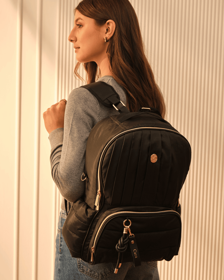 Baby Jalebi Baby & Toddler The Coast Diaper Bag - Black