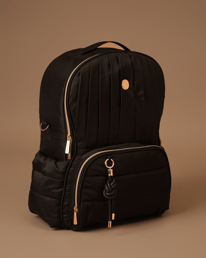 Baby Jalebi Baby & Toddler The Coast Diaper Bag - Black