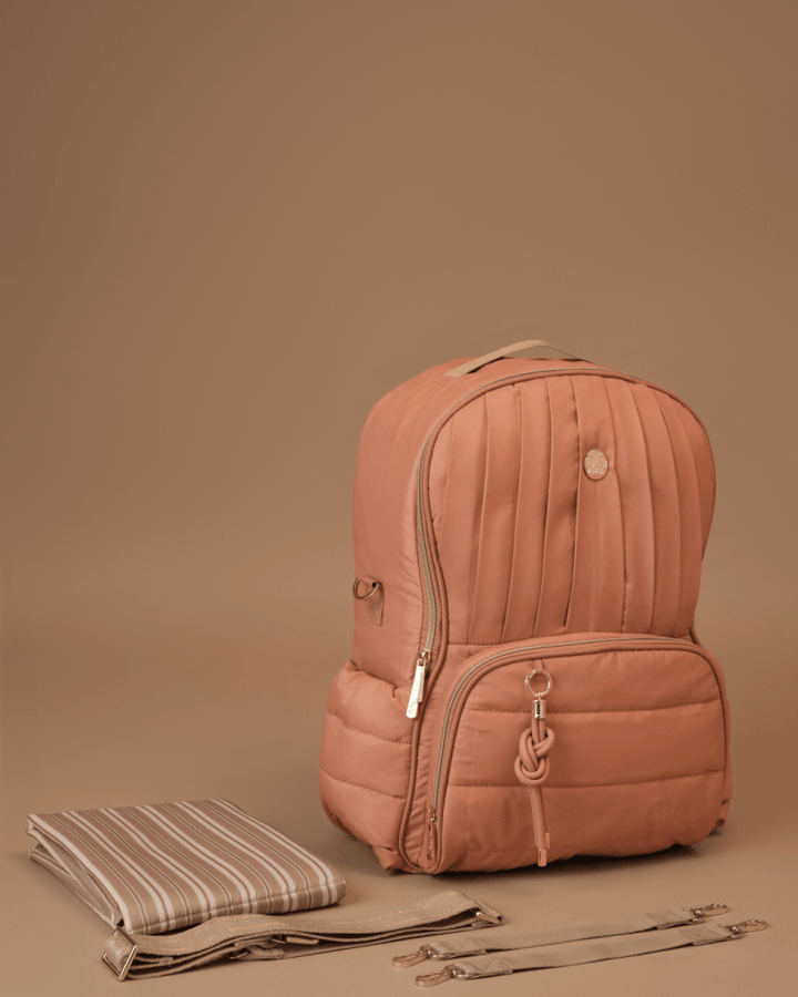 Baby Jalebi Baby & Toddler The Coast Diaper Bag - Dusty Rose