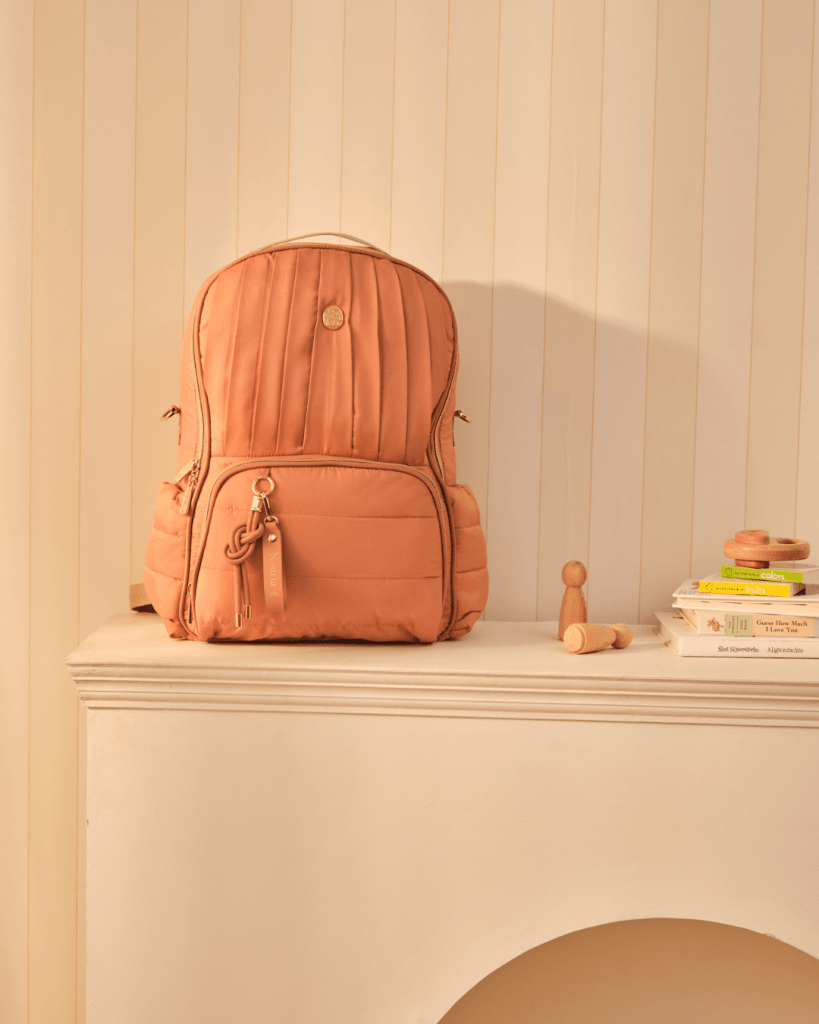 Baby Jalebi Baby & Toddler The Coast Diaper Bag - Dusty Rose