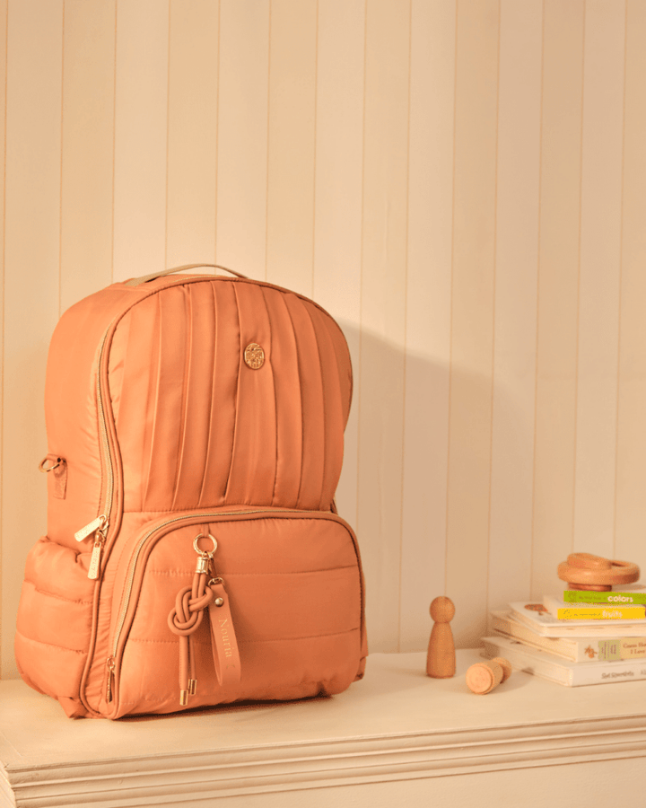 Baby Jalebi Baby & Toddler The Coast Diaper Bag - Dusty Rose