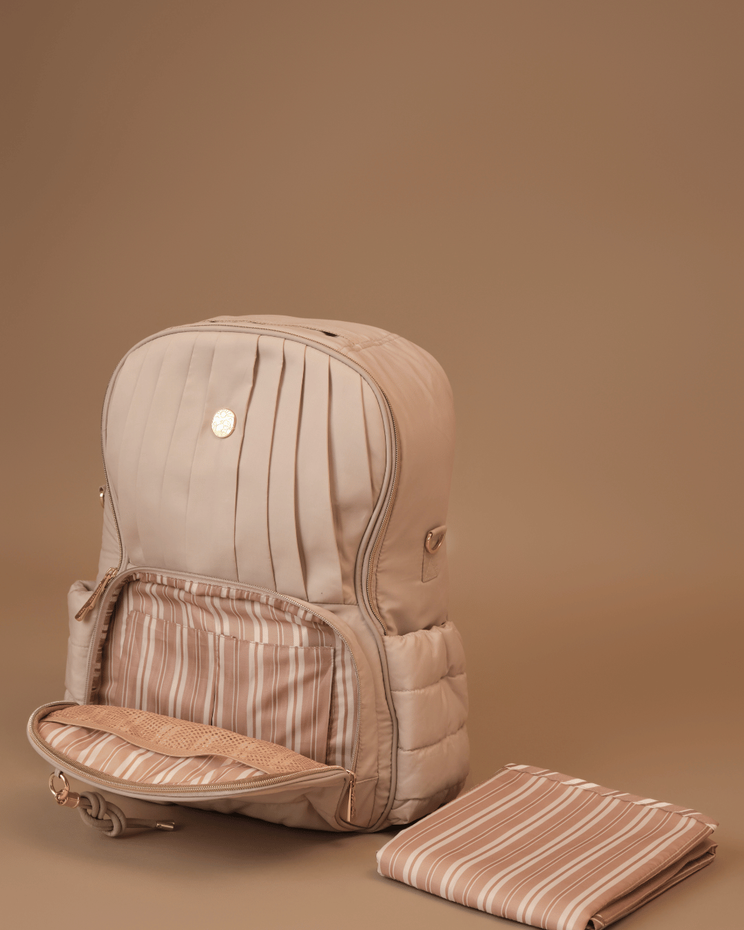 Baby Jalebi Baby & Toddler The Coast Diaper Bag -Silver Moon