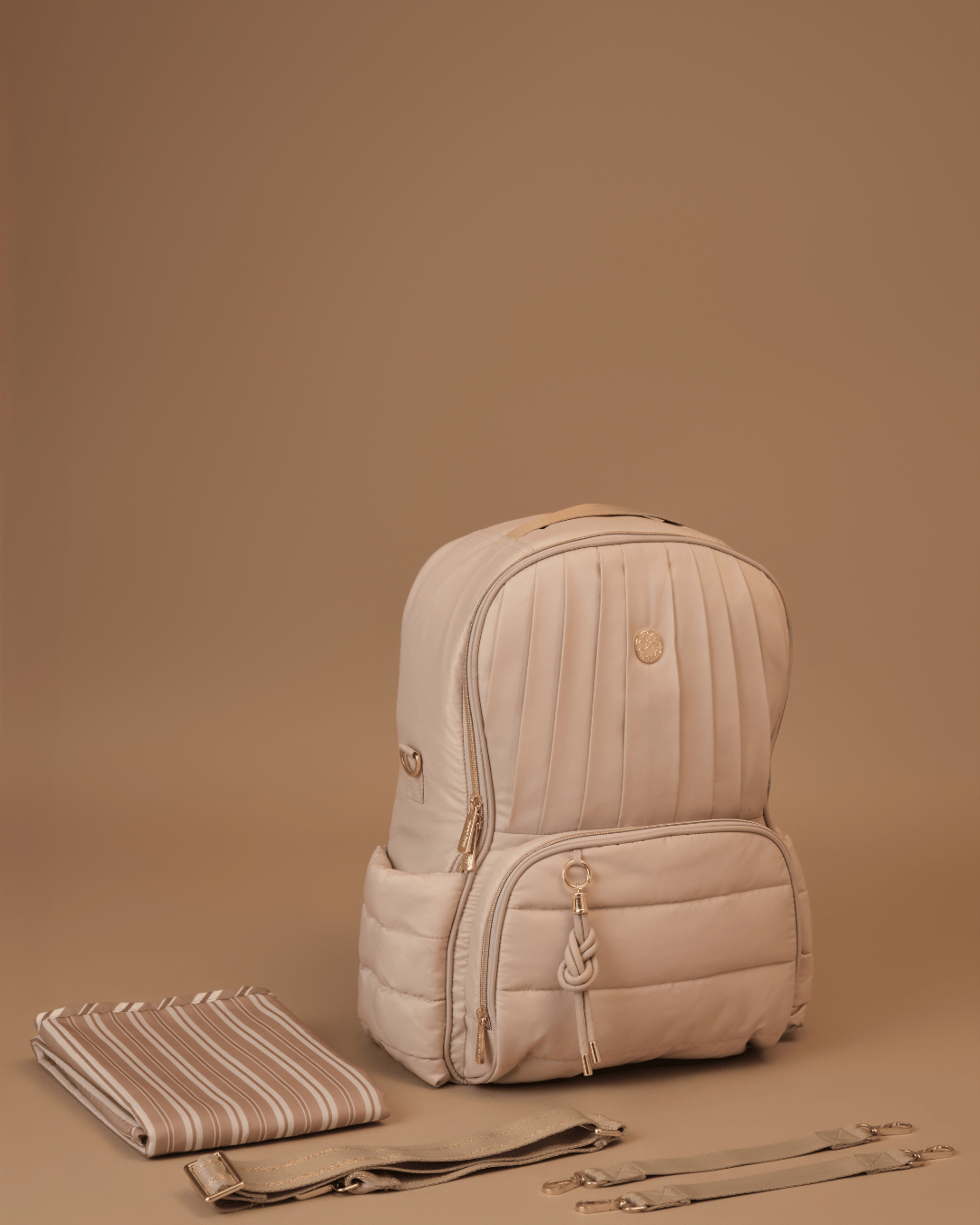 Baby Jalebi Baby & Toddler The Coast Diaper Bag -Silver Moon