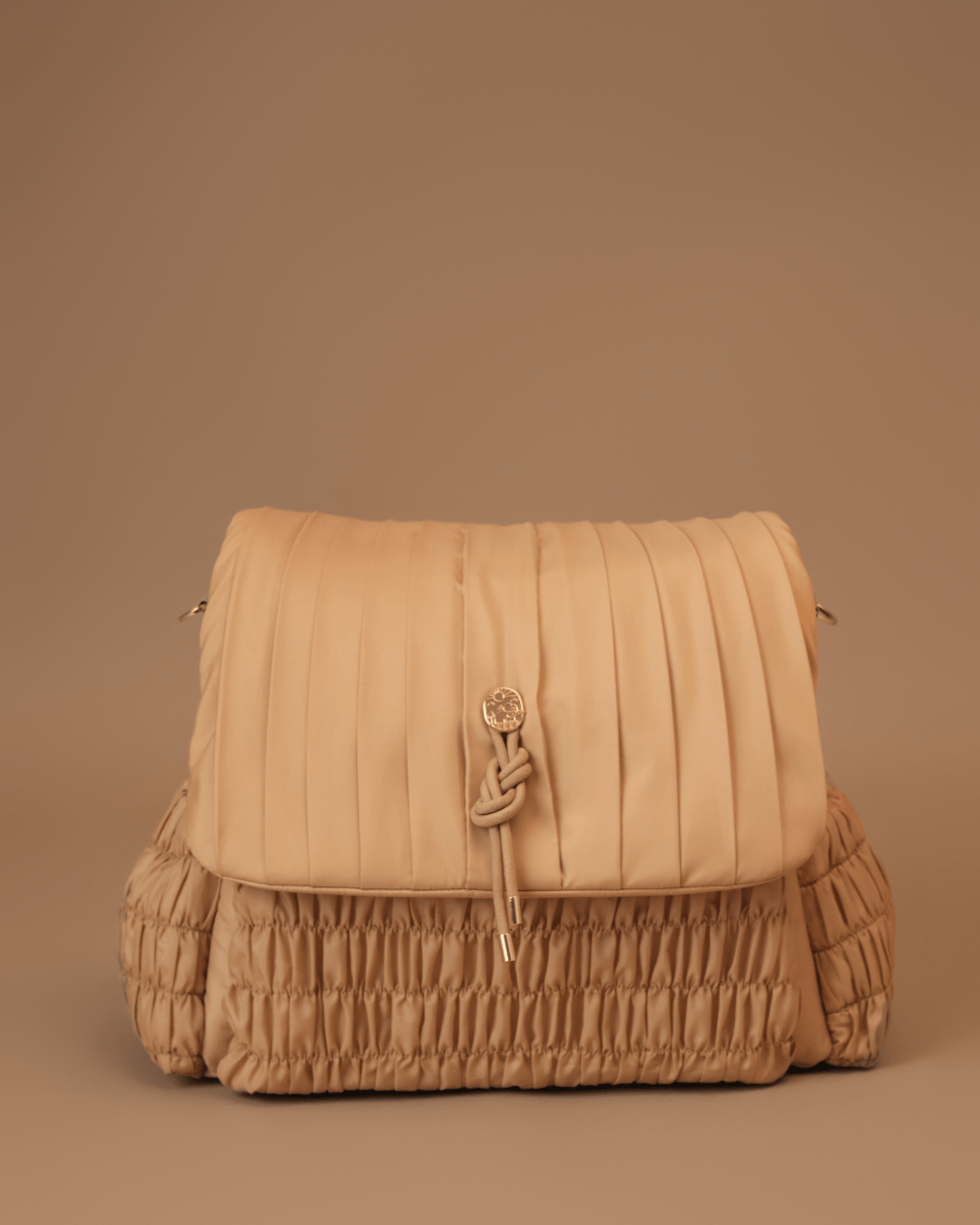 Baby Jalebi Baby & Toddler The Dune Diaper Bag - Caramel