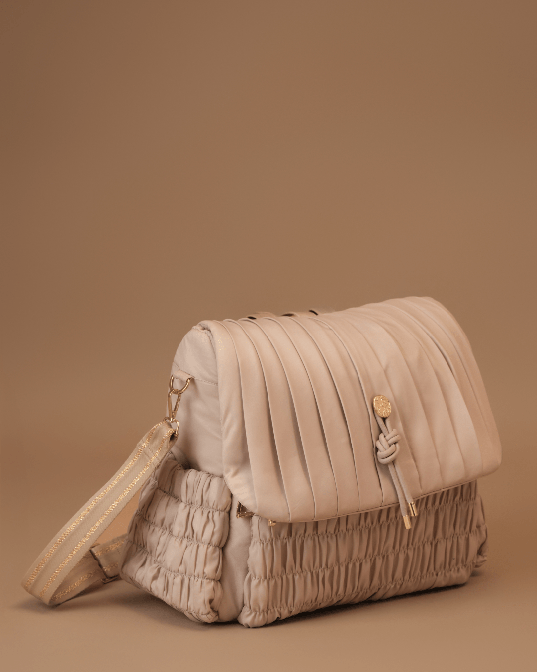 Baby Jalebi Baby & Toddler The Dune Diaper Bag - Silver Moon