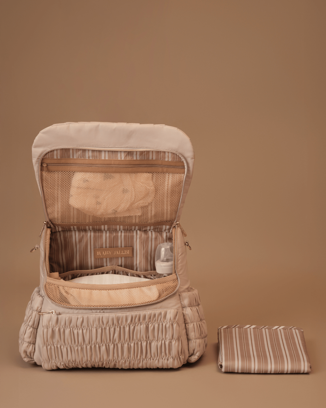 Baby Jalebi Baby & Toddler The Dune Diaper Bag - Silver Moon