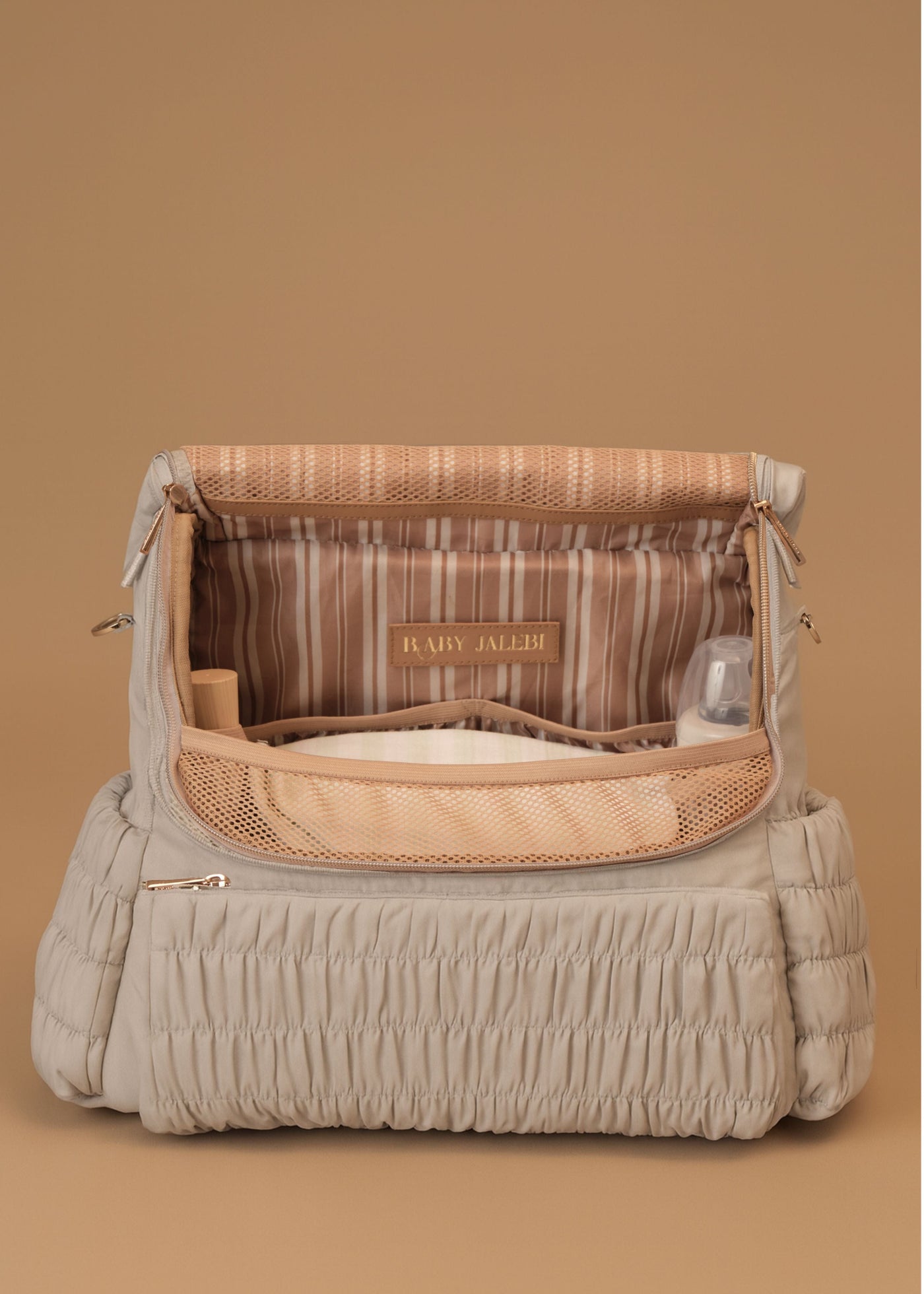 Baby Jalebi Baby & Toddler The Dune Diaper Bag - Silver Moon