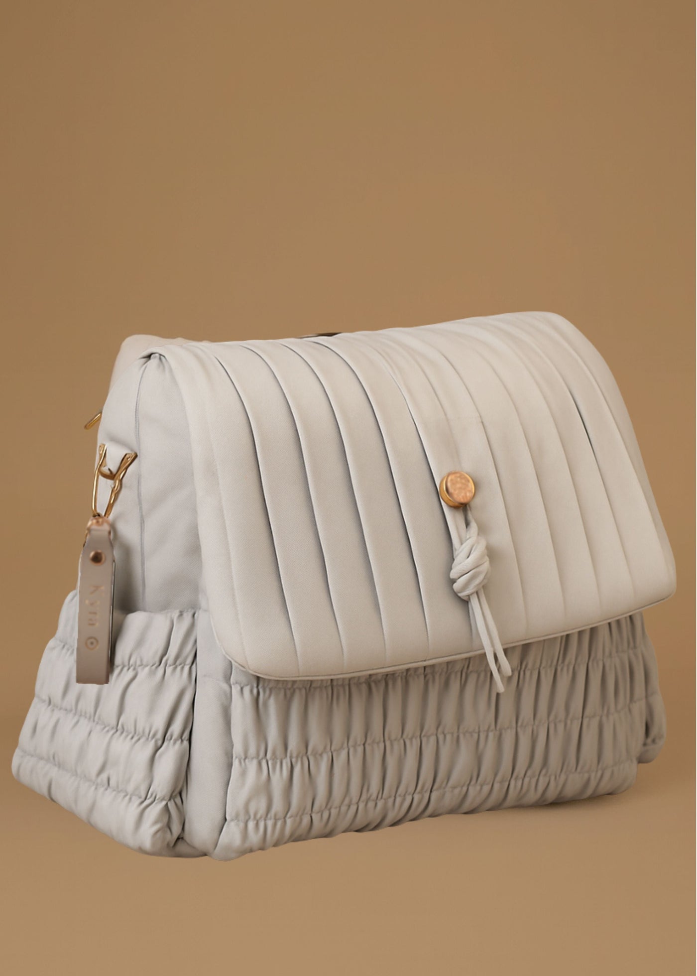 Baby Jalebi Baby & Toddler The Dune Diaper Bag - Silver Moon