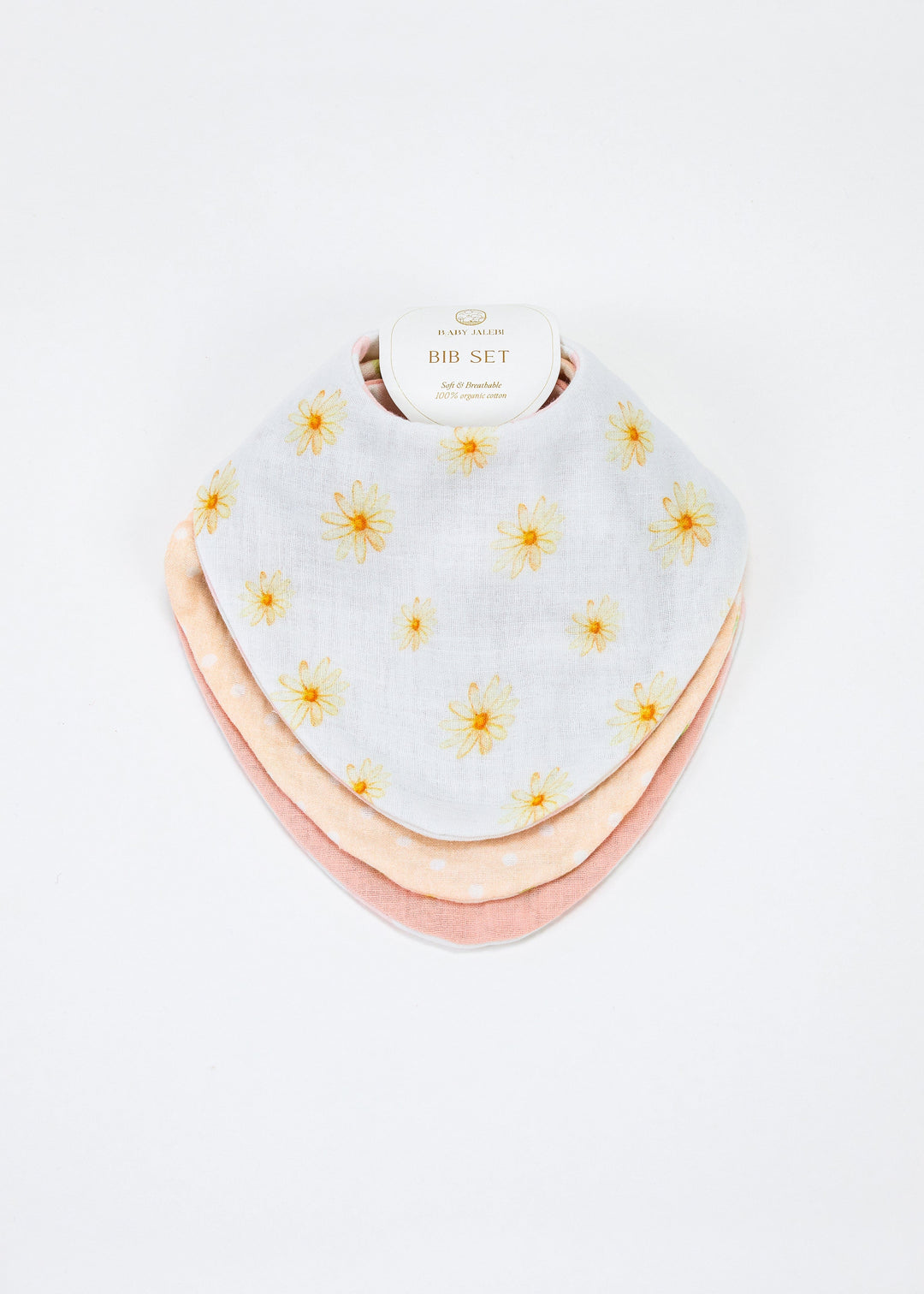 Baby Jalebi Bibs Arabesque dreams Set of 3 Bibs