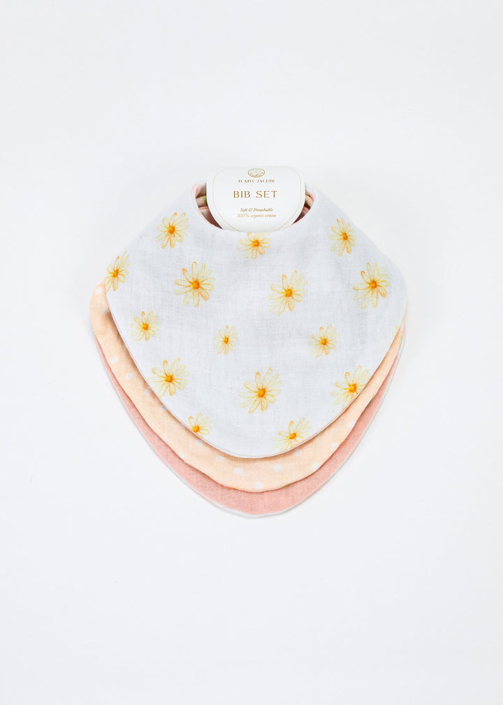 Baby Jalebi Bibs Arabesque dreams Set of 3 Bibs