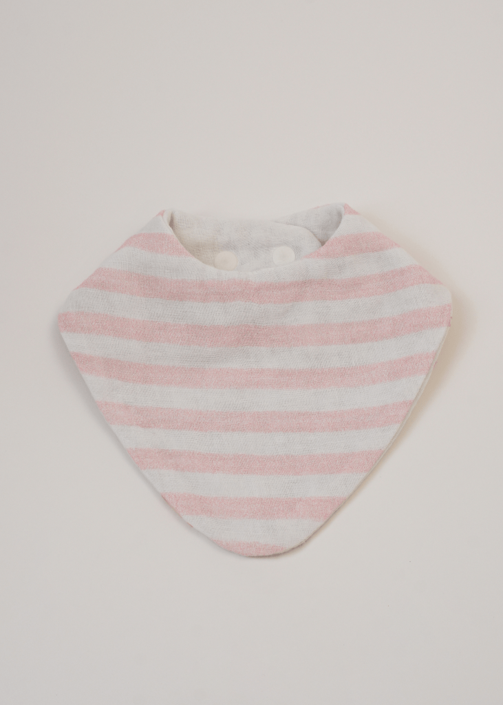 Set of 3 Bibs Ballerina + Floral + Stripes - Baby Jalebi
