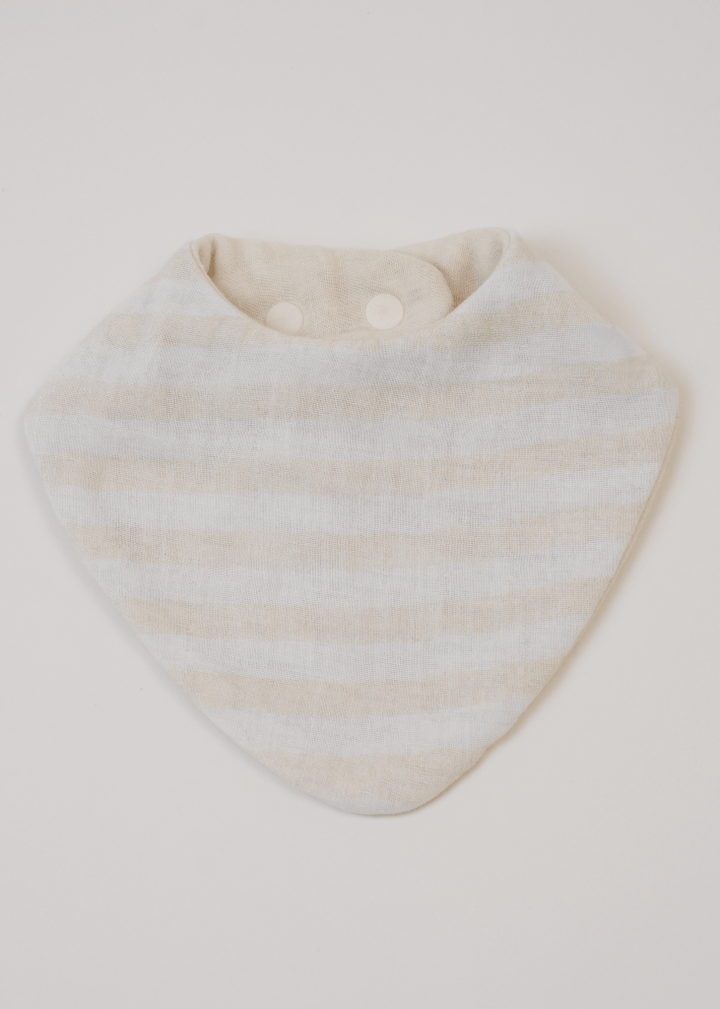 Set of 3 Bibs Ballerina + Floral + Stripes - Baby Jalebi