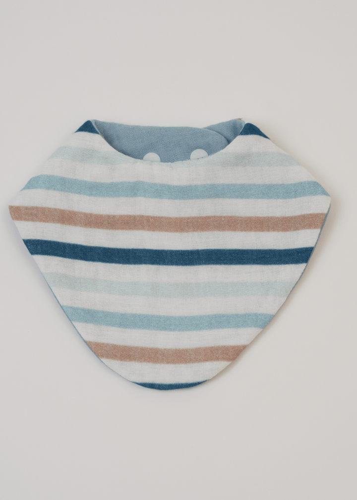 Set of 3 Bibs Roadster + + Stripes - Baby Jalebi