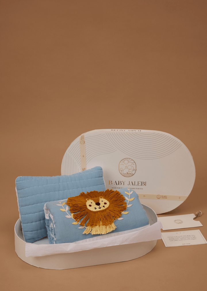 Baby Jalebi Blankets & Pillow Gift Sets Lion King Baby Blanket & Pillow Gift Box