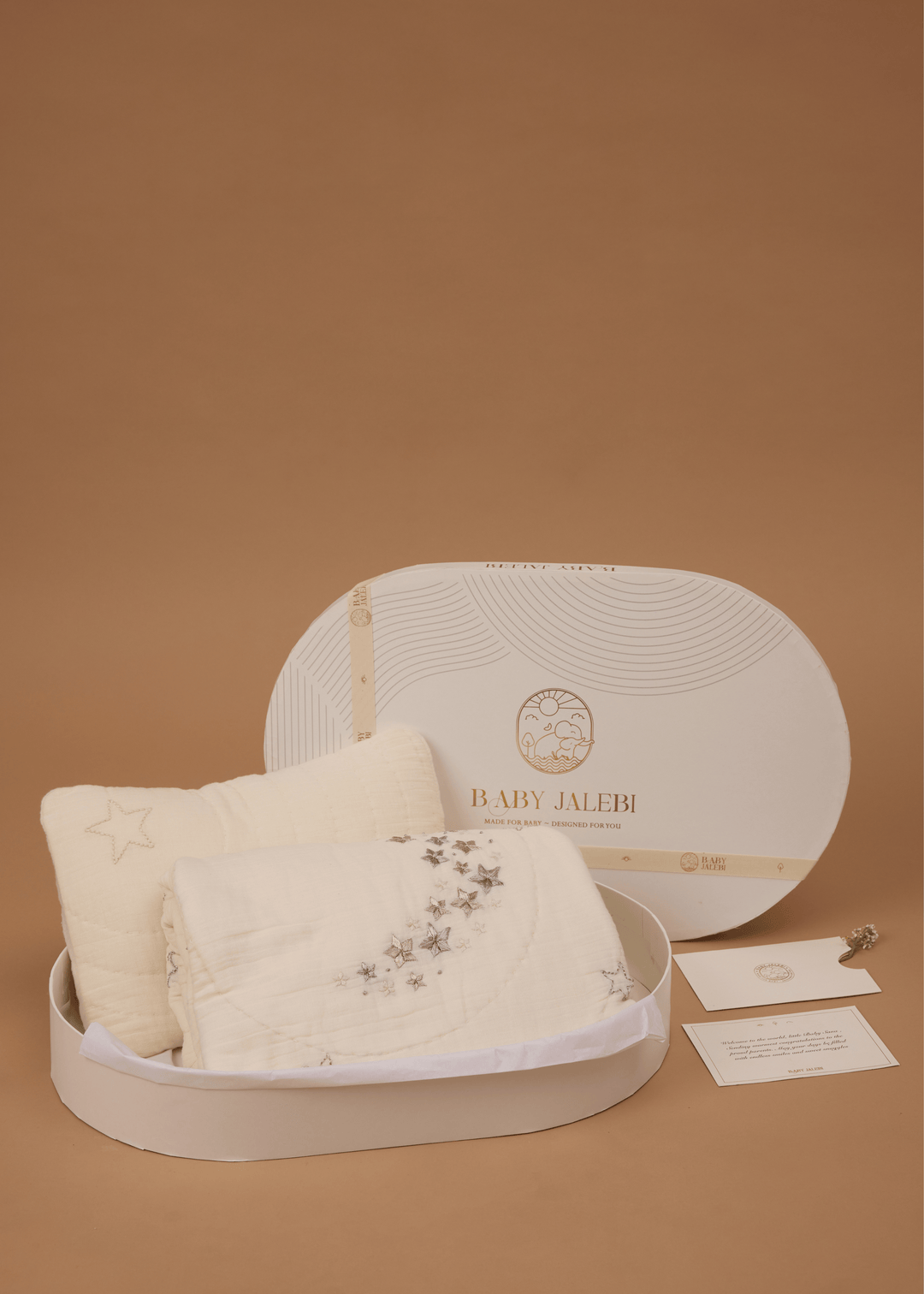 Baby Jalebi Blankets & Pillow Gift Sets Luna Baby Blanket & Pillow Gift Box