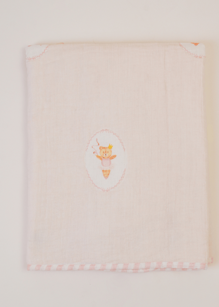 Baby Jalebi Blankets & Pillow Gift Sets Prima Ballerina Bear Blanket & Pillow Gift Box