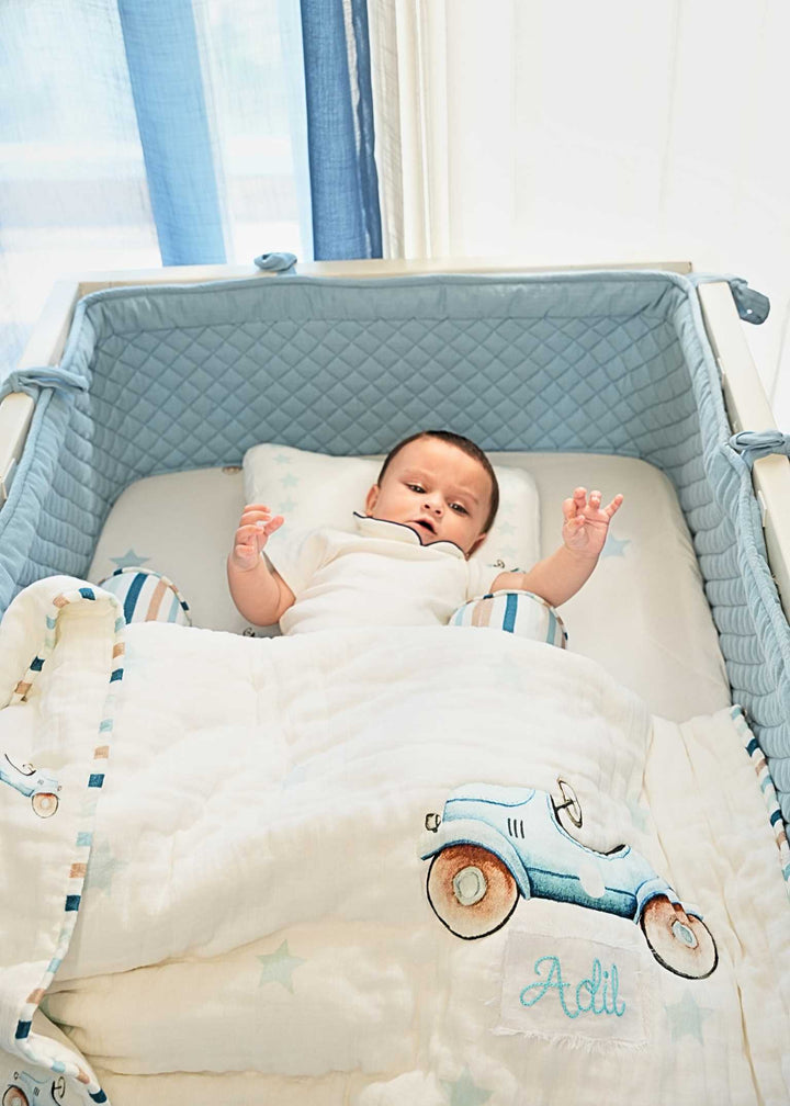 Baby Jalebi Blankets & Pillow Gift Sets Roadster Baby Blanket & Pillow Gift Set
