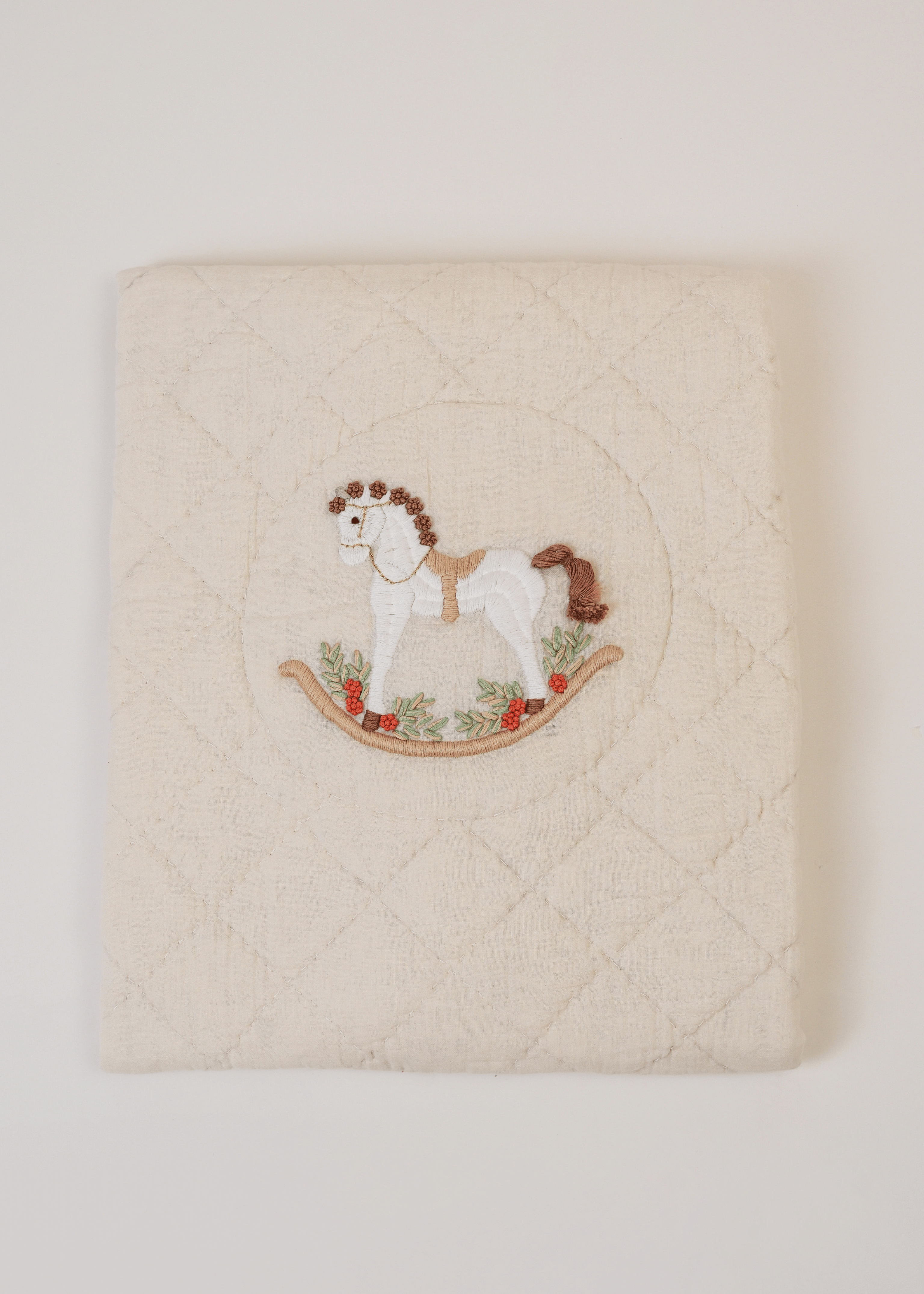 Baby Jalebi Blankets & Pillow Gift Sets Rocking Horse Baby Blanket & Pillow Gift Set