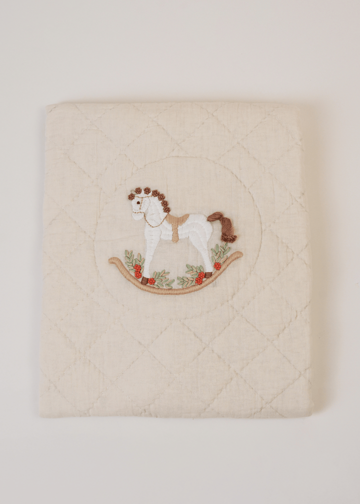 Baby Jalebi Blankets & Pillow Gift Sets Rocking Horse Baby Blanket & Pillow Gift Set