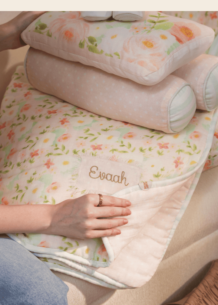 Baby Jalebi Blankets & Pillow Gift Sets Sayuri Baby Blanket & Pillow Gift Box