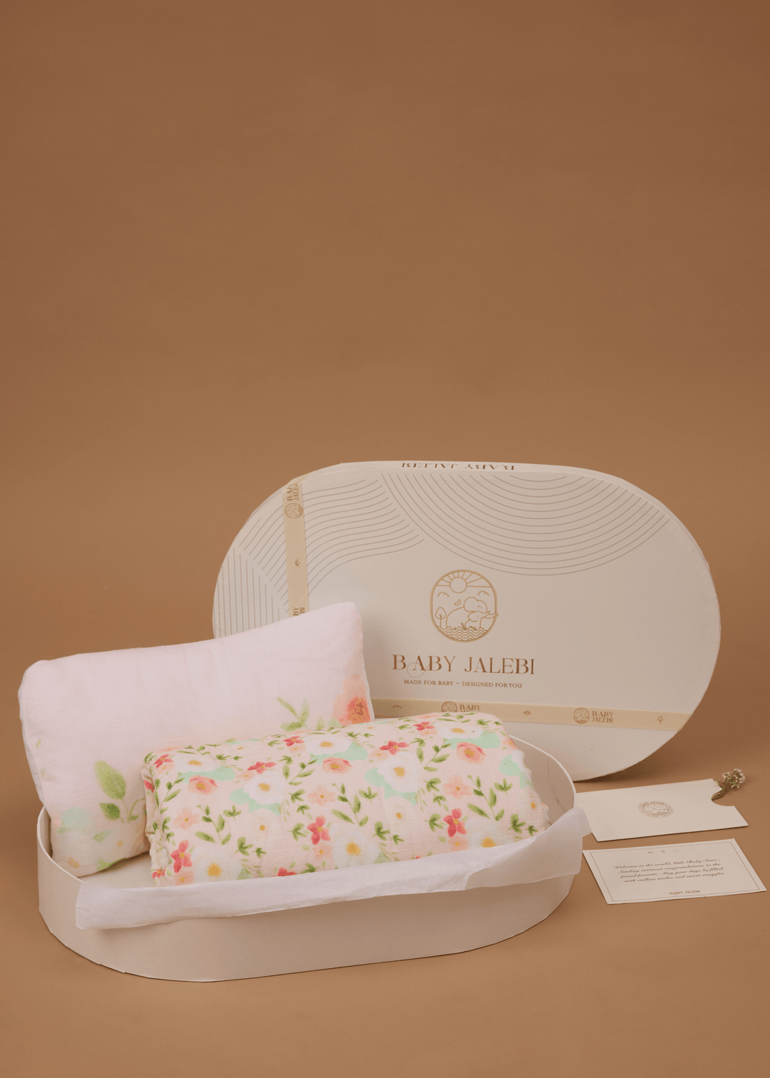 Baby Jalebi Blankets & Pillow Gift Sets Sayuri Baby Blanket & Pillow Gift Box