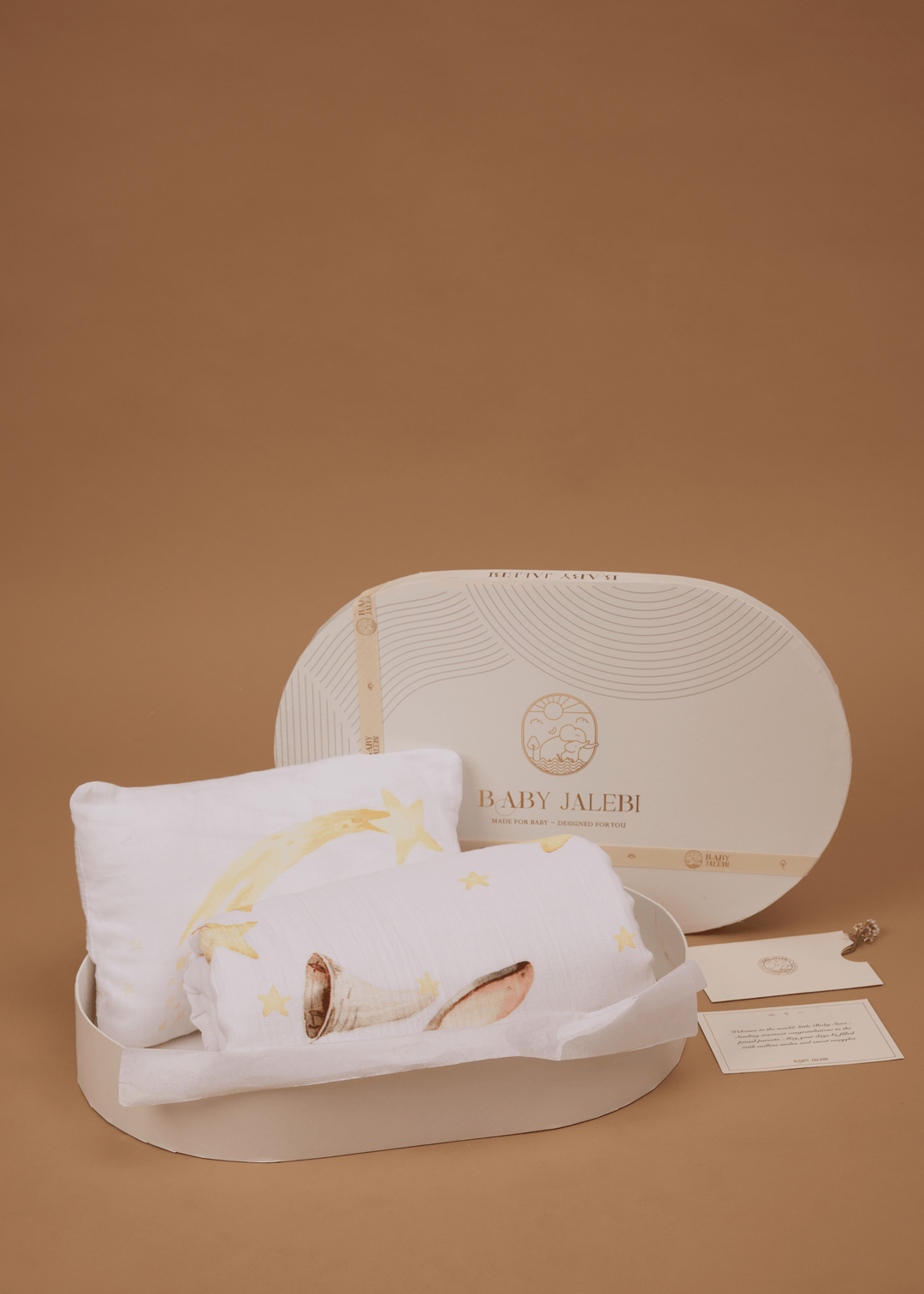 Baby Jalebi Blankets & Pillow Gift Sets Up in the Clouds Baby Blanket & Pillow Gift Box