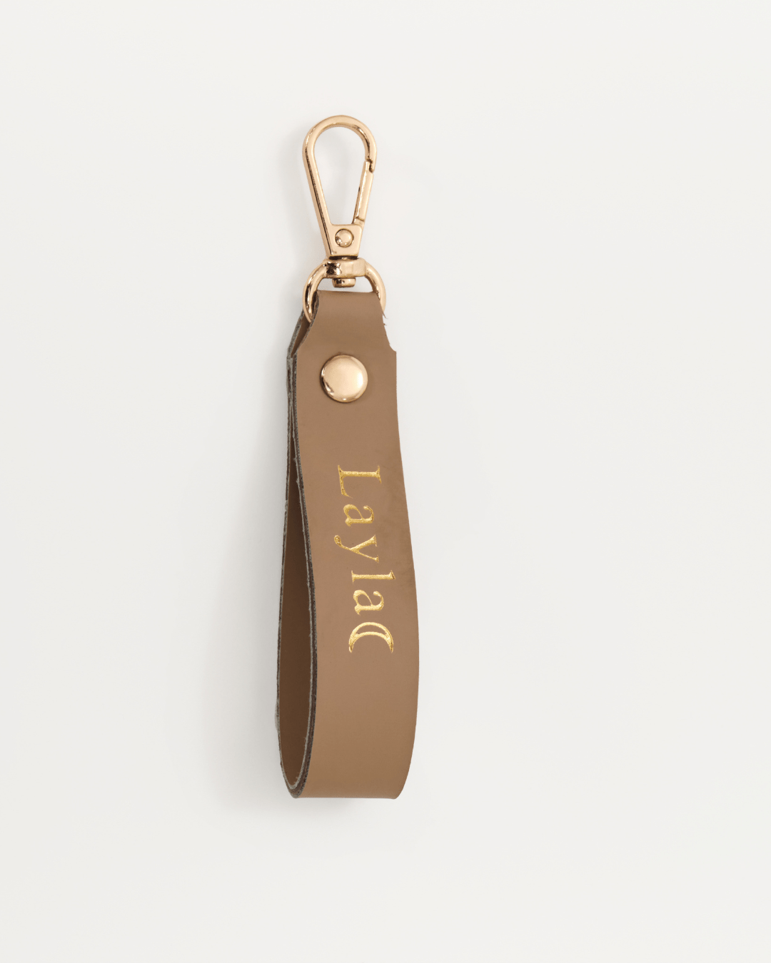 Baby Jalebi caramel Personalised Keychain