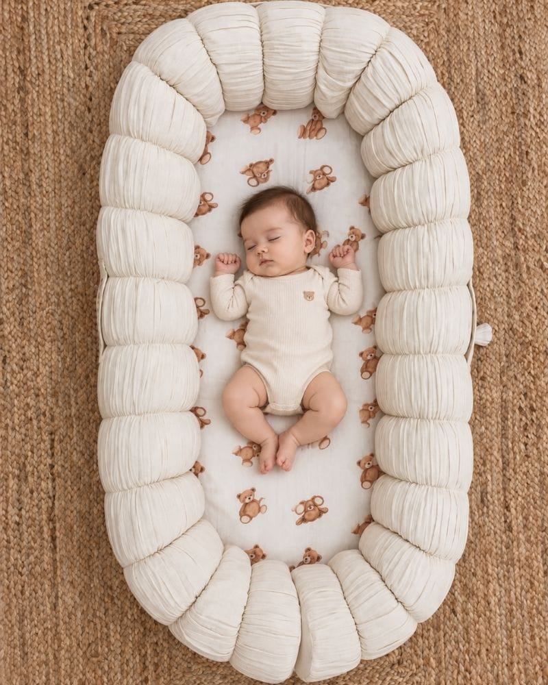 Baby Jalebi Changing Mat Bernie Bear Waterproof Liner for the Cloud / Mat