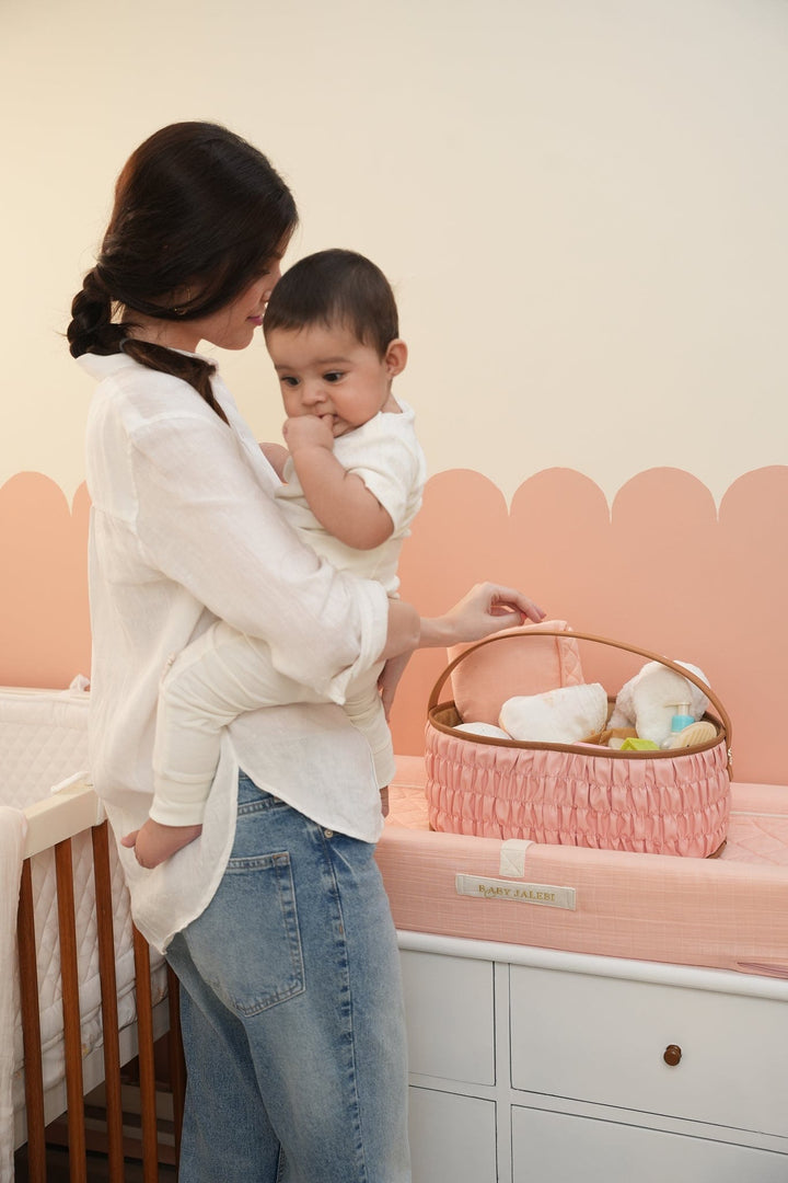 Baby Jalebi Changing Station The Changing Station - Pink