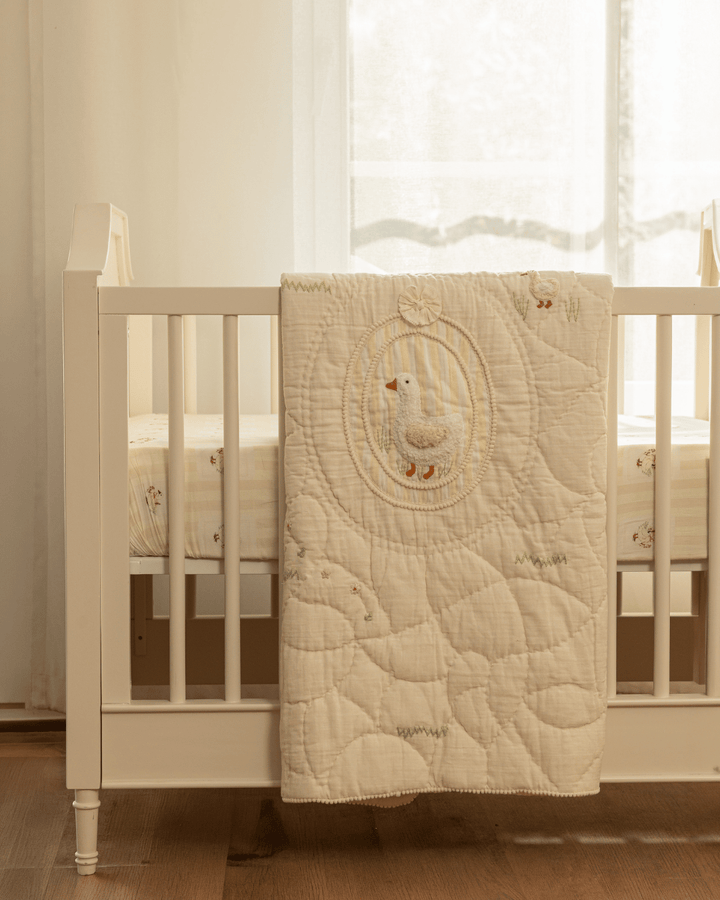 Baby Jalebi Cot Bedding Sets ButterCup Cot Bedding Set with Bumper