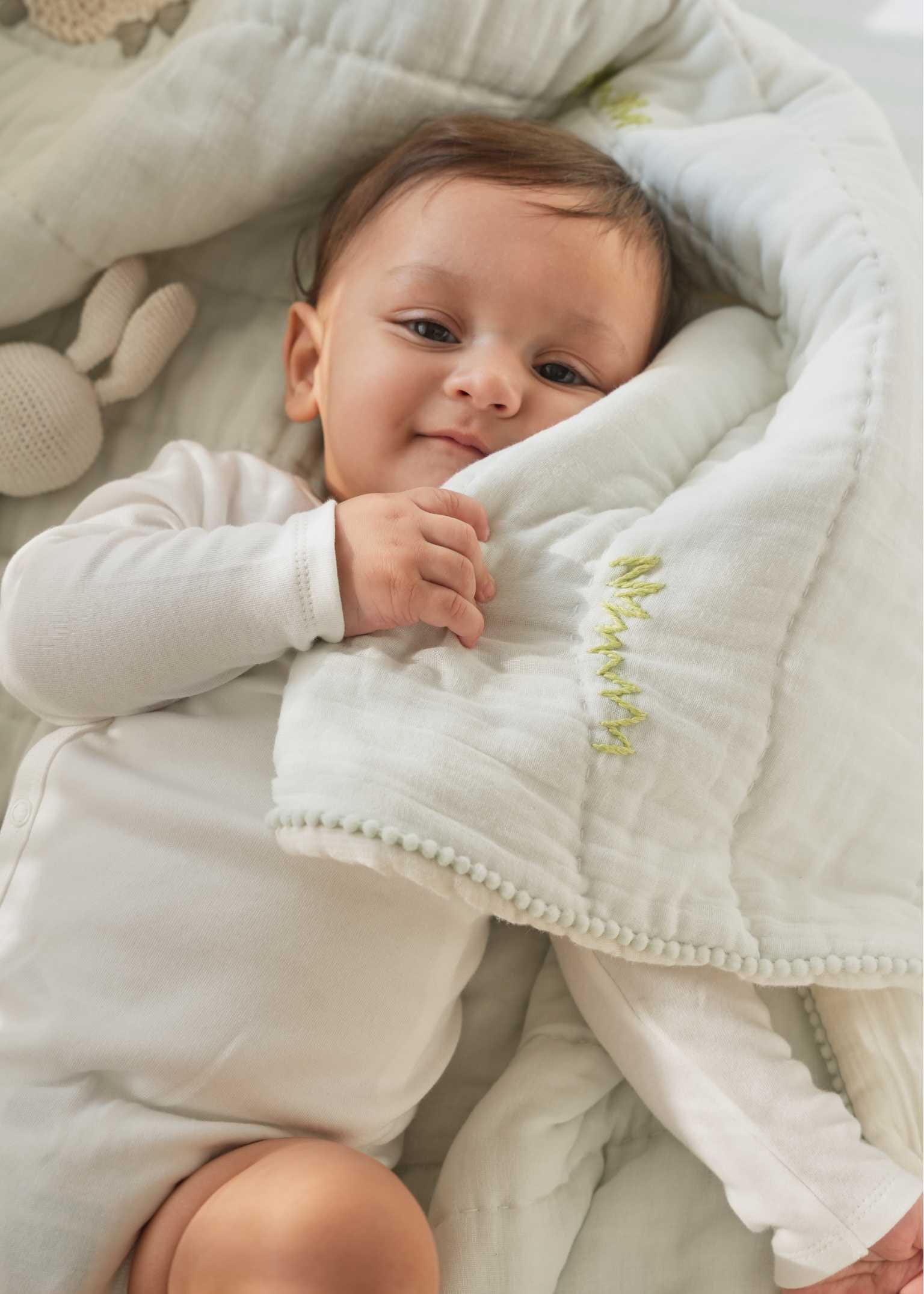 Baby Jalebi Cot Bedding Sets Counting Sheep Complete Cot Bedding Set with Bumper