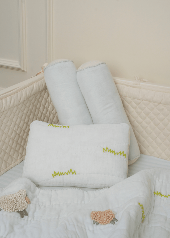 Baby Jalebi Cot Bedding Sets Counting Sheep Complete Cot Bedding Set with Bumper
