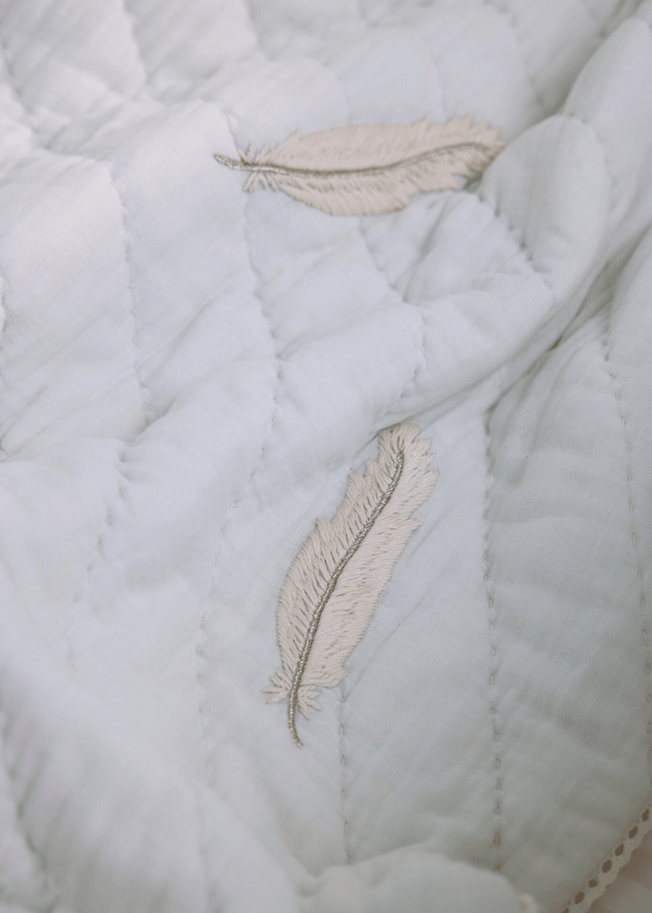 Baby Jalebi Cot Bedding Sets Plume Complete Cot Bedding Set with Bumper