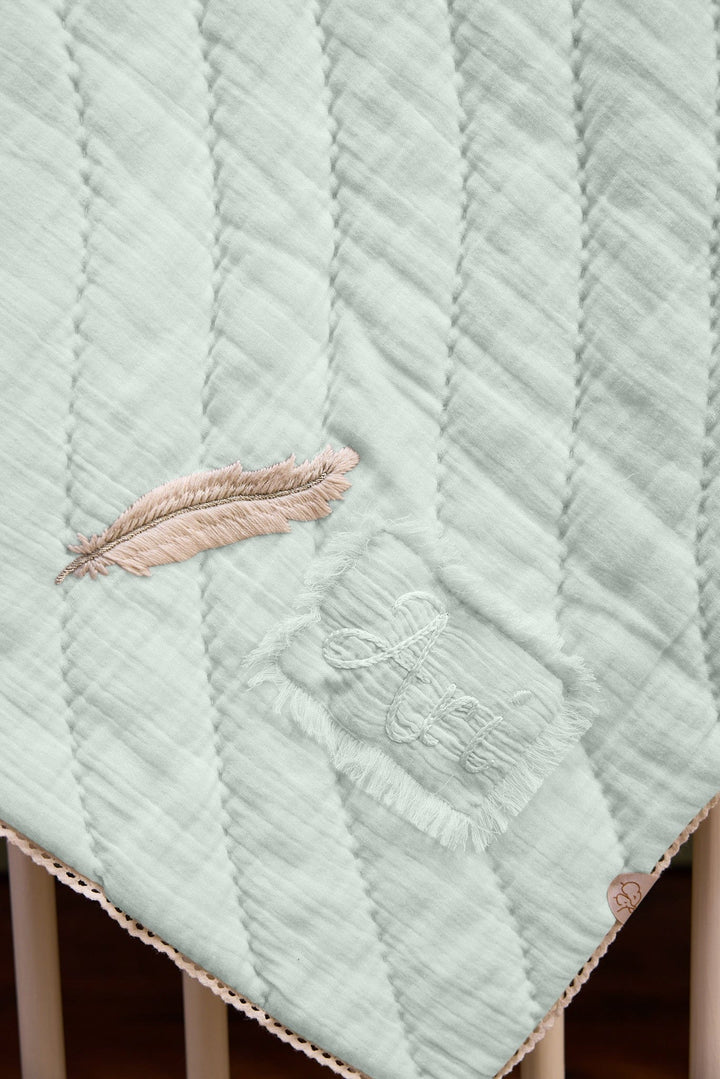 Baby Jalebi Cot Bedding Sets Plume Complete Cot Bedding Set with Bumper