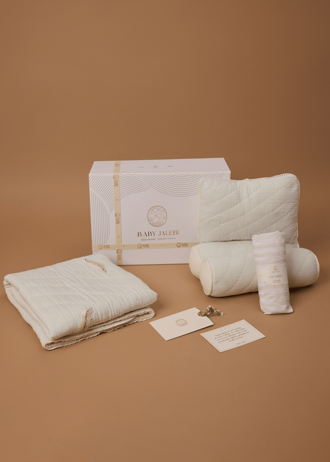 Baby Jalebi Cot Bedding Sets Plume Cot Bedding Set