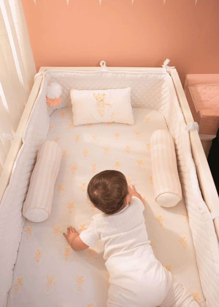 Baby Jalebi Cot Bedding Sets Prima Ballerina Bear Complete  Cot Bedding Set with Bumper