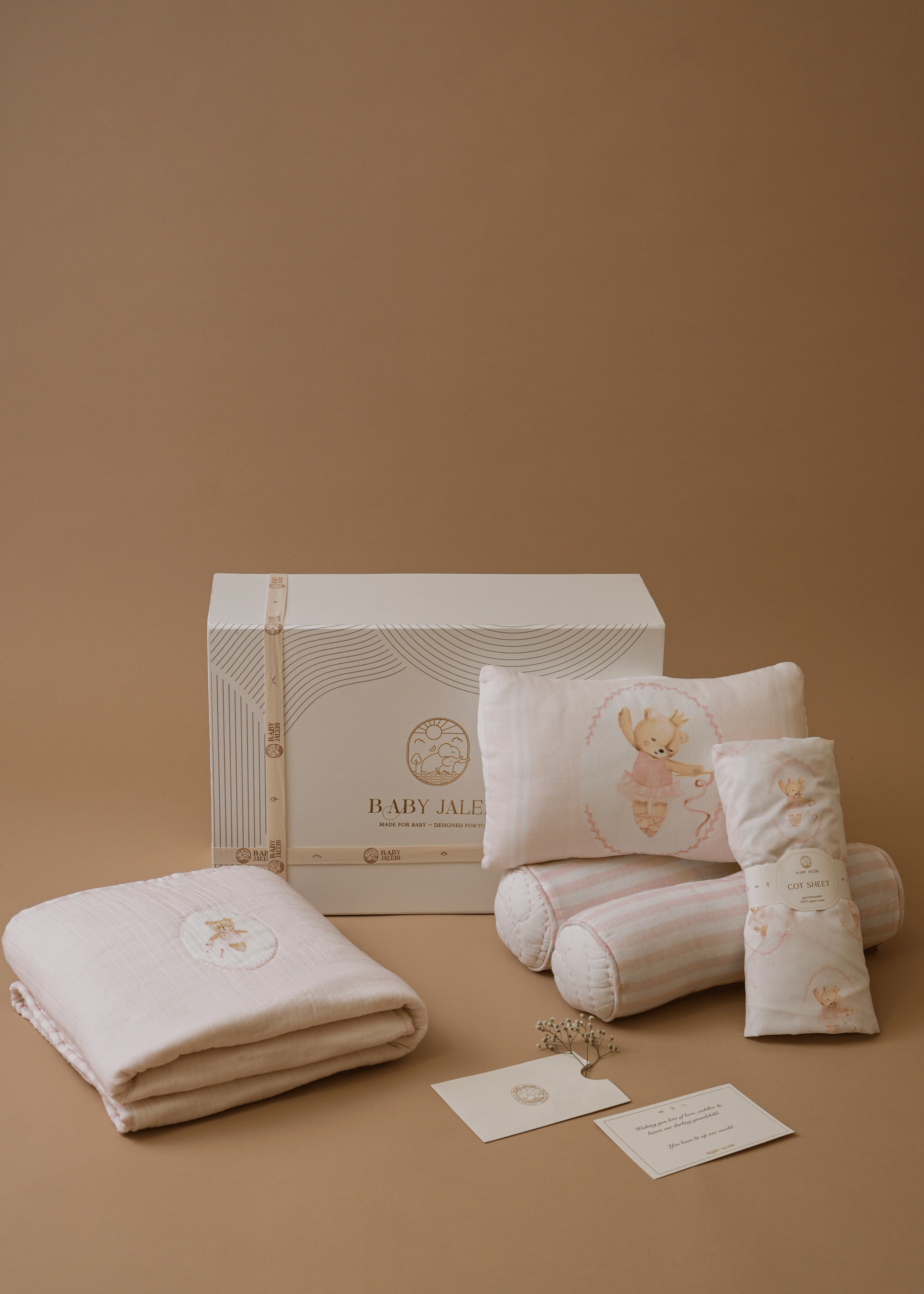 Baby Jalebi Cot Bedding Sets Prima Ballerina Bear Cot Bedding Set