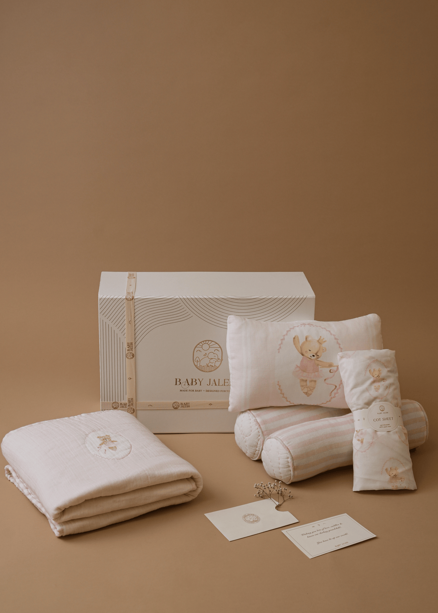 Baby Jalebi Cot Bedding Sets Prima Ballerina Bear Cot Bedding Set