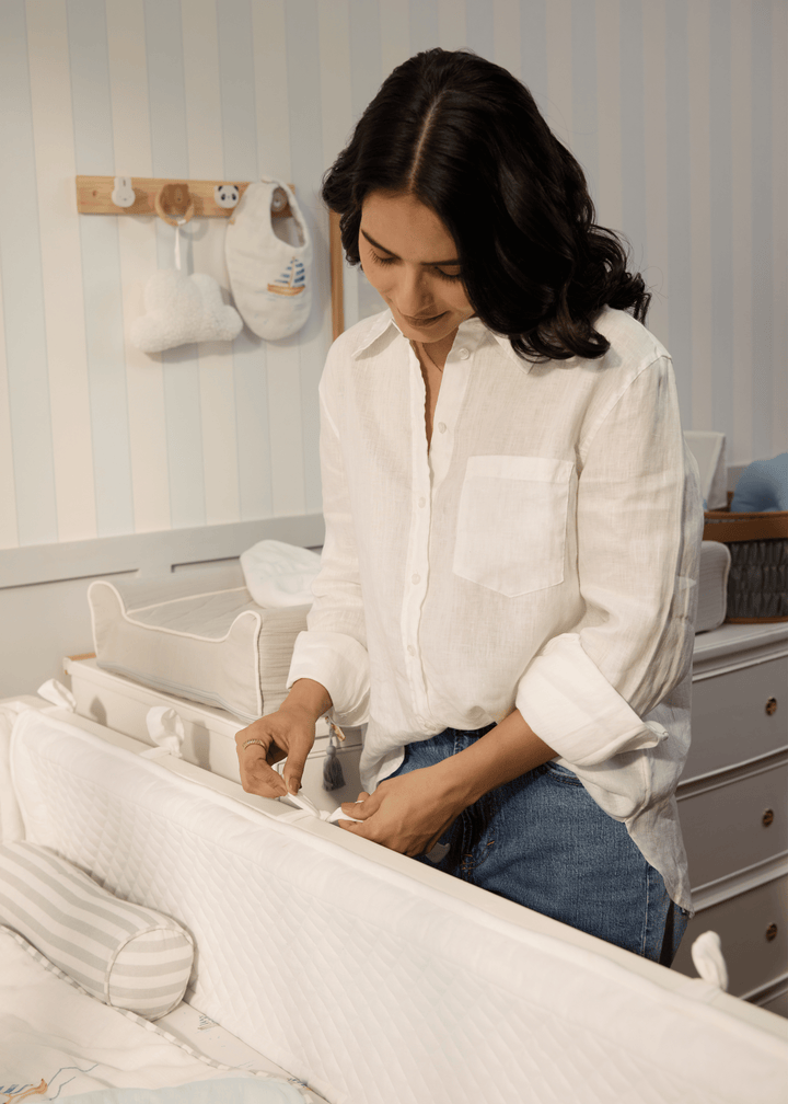 Baby Jalebi Cot Bedding Sets Riviera Complete Cot Bedding Set with Bumper