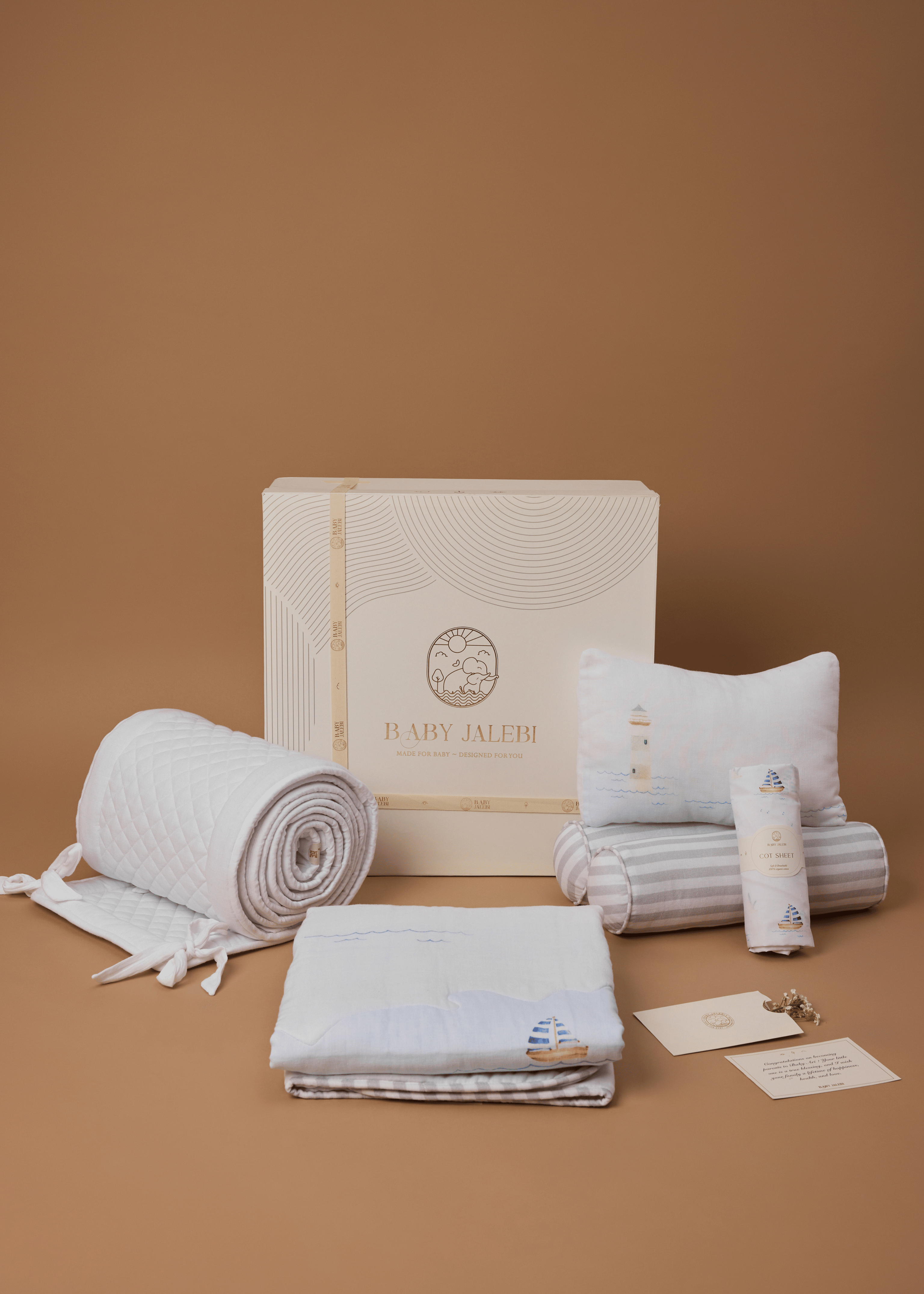Baby Jalebi Cot Bedding Sets Riviera Complete Cot Bedding Set with Bumper