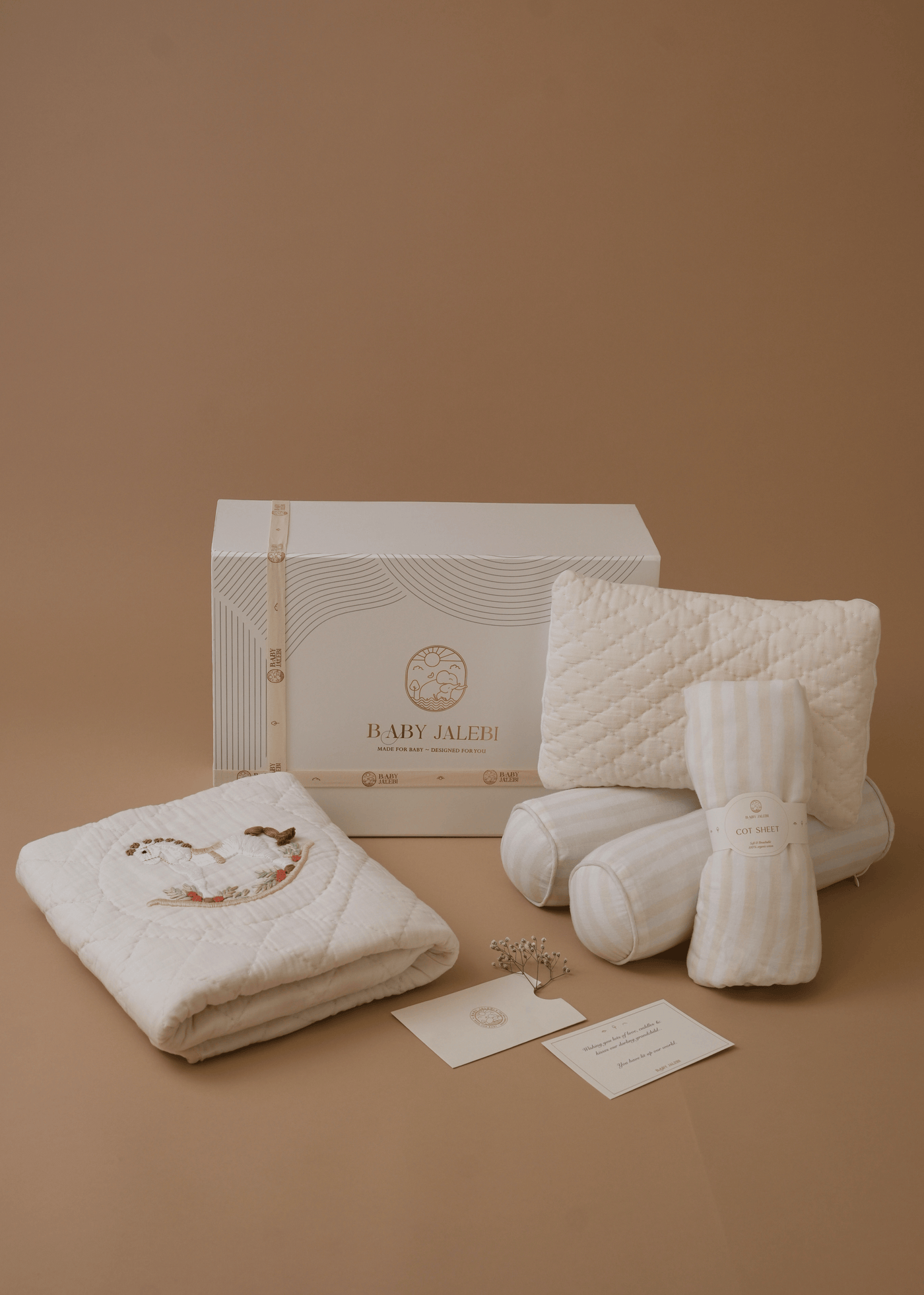 Baby Jalebi Cot Bedding Sets Rocking Horse Cot Bedding Set