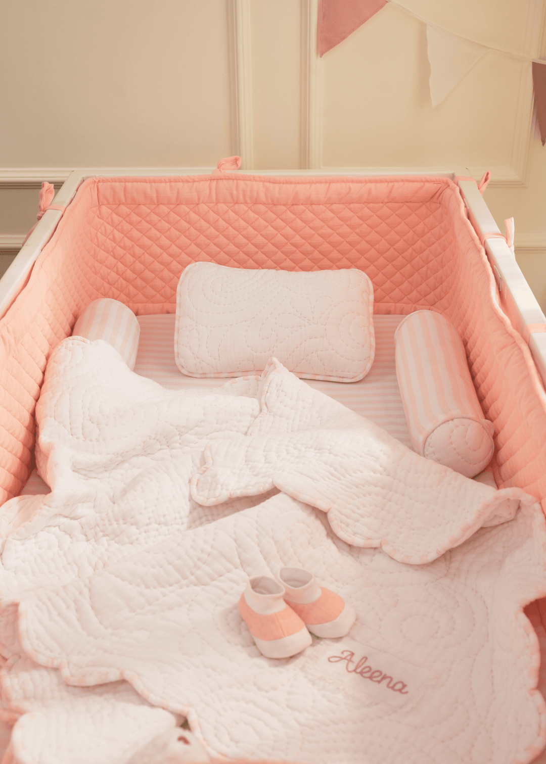 Baby Jalebi Cot Bedding Sets Samsara Complete Cot Bedding Set with Bumper